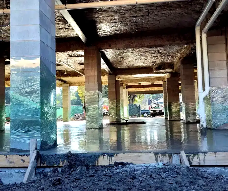 Ground-level view Foundation Repair Youngstown, OH